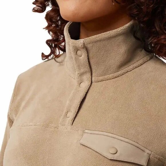 32 Degrees Heat Women's Snap Fleece Pullover, Multicolor & Sizes - Picture 9 of 16